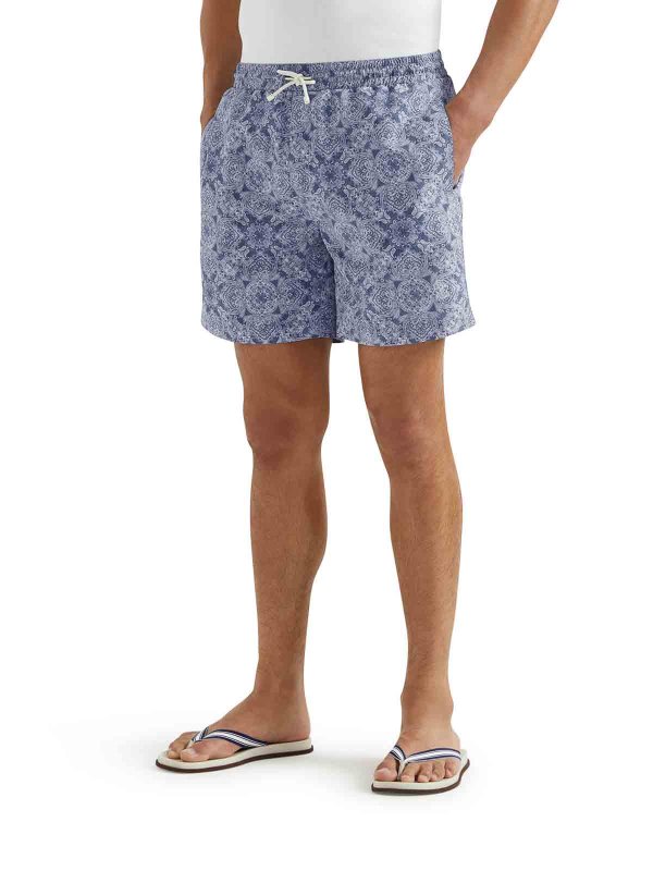 BRUNELLO CUCINELLI: 水着 online - スイムショーツ/スイムトランクス - ブルー