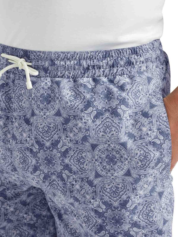 スイムショーツ/スイムトランクス - ブルー shop online: BRUNELLO CUCINELLI