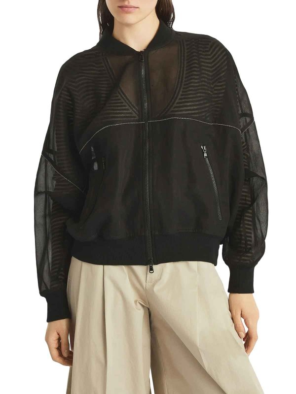 The Best Shops BRUNELLO CUCINELLI: ボンバージャケット - ボンバージャケット - 黒