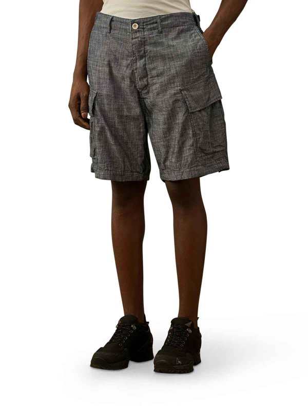 The Best Shops C.P. COMPANY: トラウザーショーツ - ショートパンツ - ライトブルー