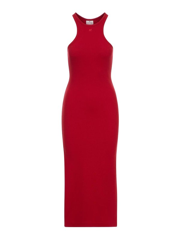 Courreges: マキシドレス - マキシドレス - 赤