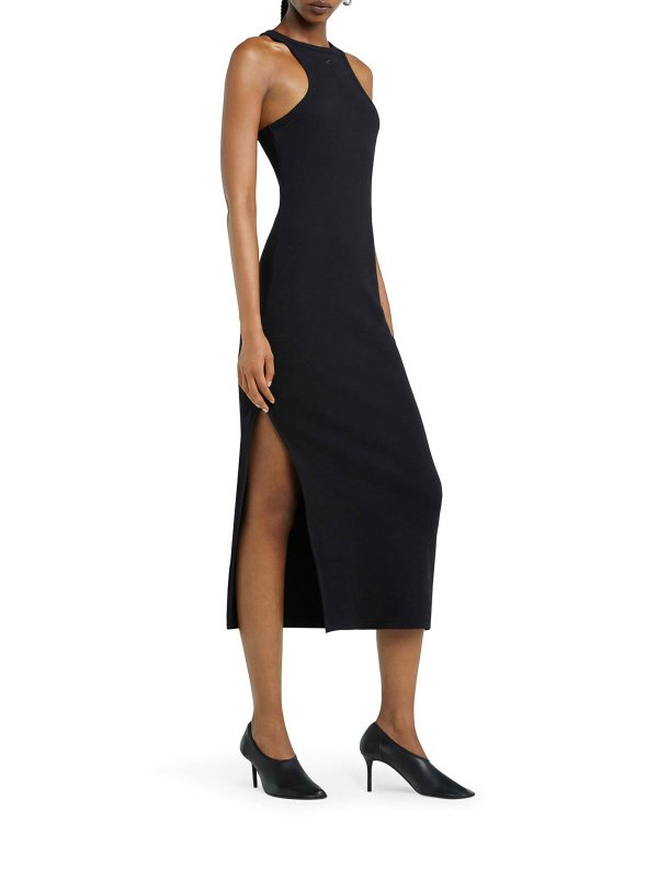 The Best Shops Courreges: Maxi robe - Maxi Robe - Noir