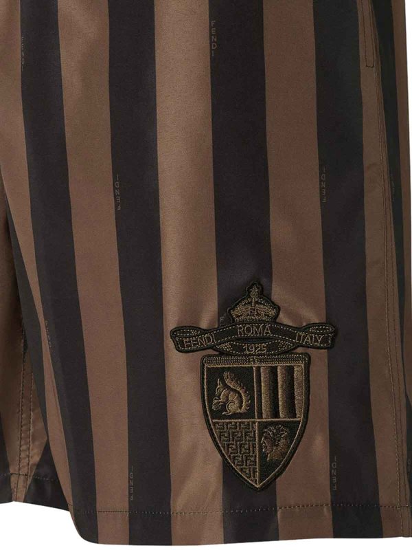 The Best Shops FENDI: Swim shorts & swimming trunks - Pequin Nylon Swim Boxer