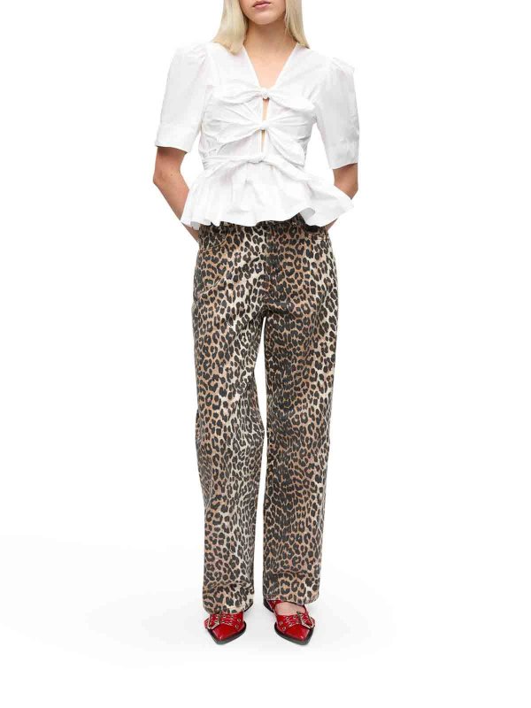 The Best Shops GANNI: Blouses - Blouse - Blanc