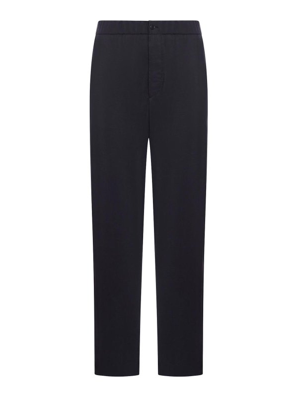 GIORGIO ARMANI: Tailored & Formal trousers - Tailored Silk Trousers