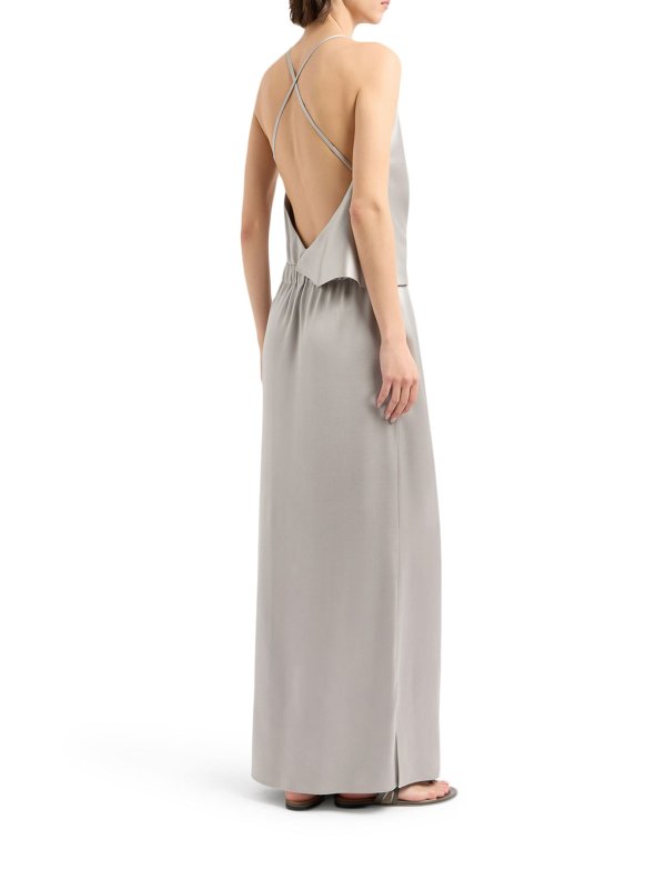 Vestito  di seta lungo shop online: GIORGIO ARMANI