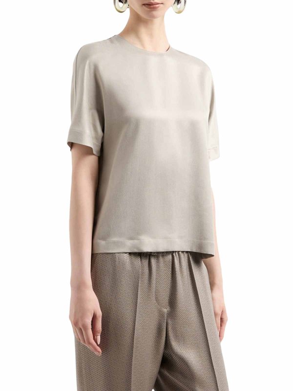 GIORGIO ARMANI: Blusas online - Blusa - Gris