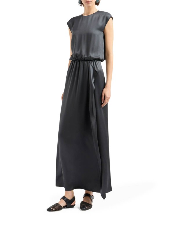 The Best Shops GIORGIO ARMANI: Maxi robe - Maxi Robe - Vert