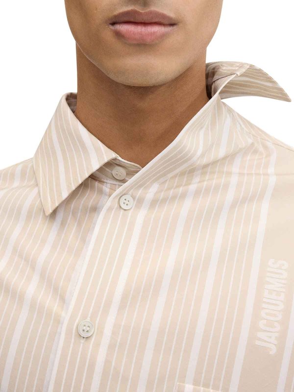 The Best Shops JACQUEMUS: Hemden - Hemd - Nude