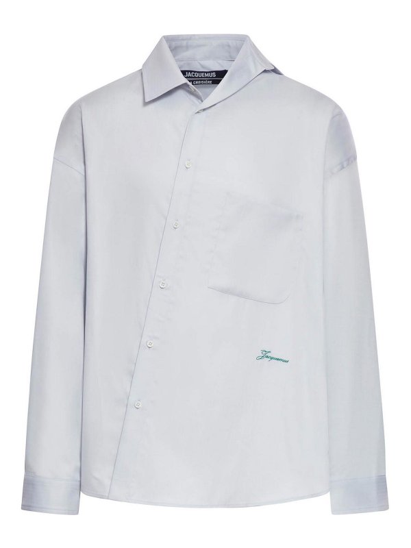 JACQUEMUS: Camisas - Camisa - Gris