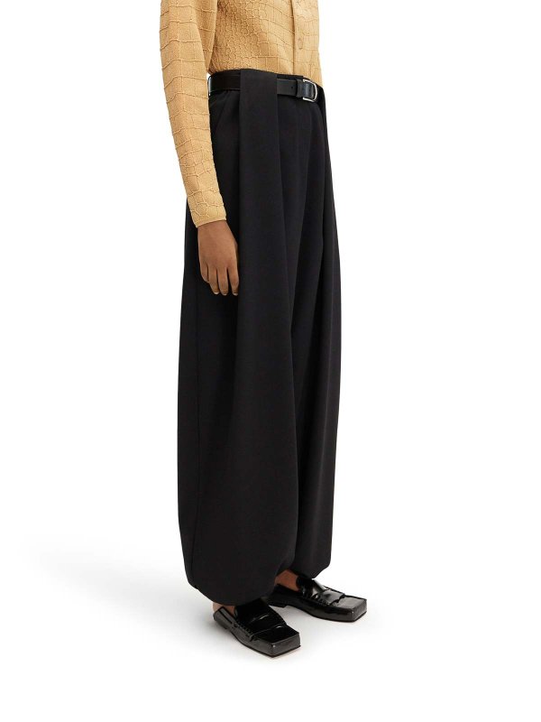 カジュアルパンツ - 黒 shop online: JACQUEMUS