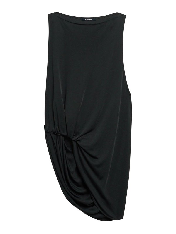 JACQUEMUS: トップス＆タンクトップ - トップ/タンクトップ - 黒