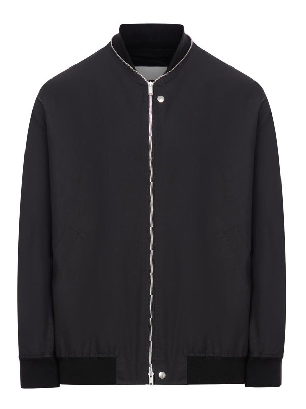 JIL SANDER: Bombers - Bomber - Noir