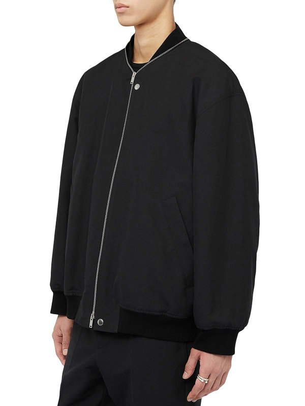 The Best Shops JIL SANDER: Bombers - Bomber - Noir