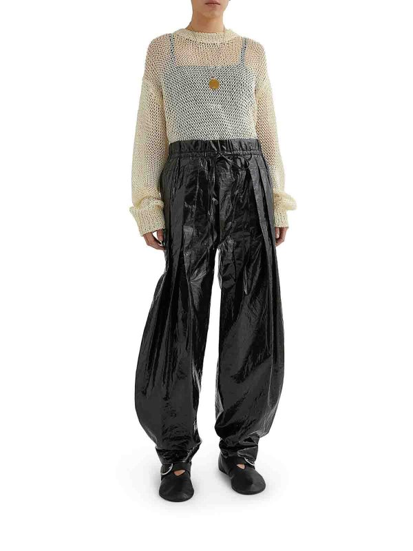 JIL SANDER: クルーネック online - クルーネック - ヌードカラー