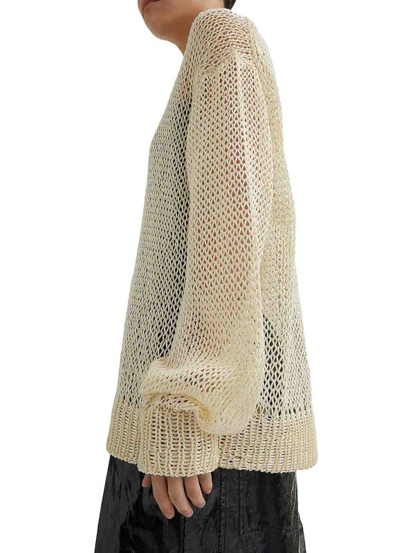 クルーネック - ヌードカラー shop online: JIL SANDER