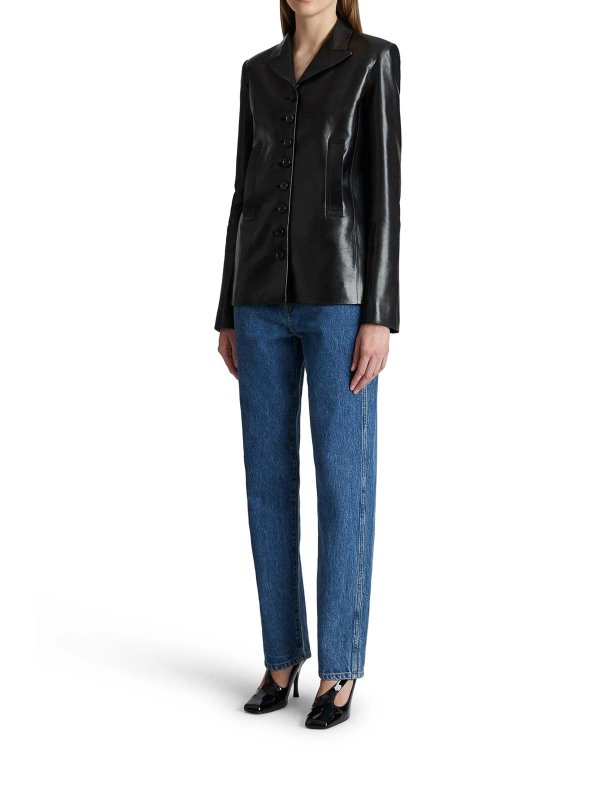 KHAITE: jeans dritti, a sigaretta online - Jeans gamba dritta corben