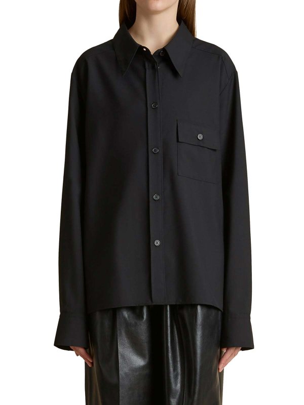 The Best Shops KHAITE: シャツ - シャツ - 黒