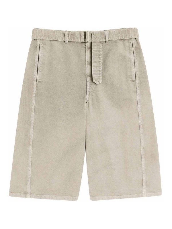 LEMAIRE: トラウザーショーツ - ショートパンツ - ヌードカラー