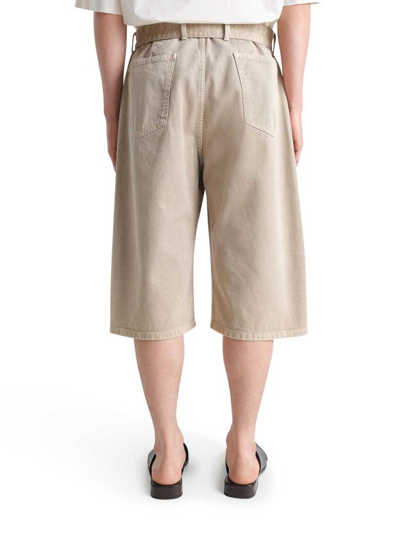 The Best Shops LEMAIRE: トラウザーショーツ - ショートパンツ - ヌードカラー