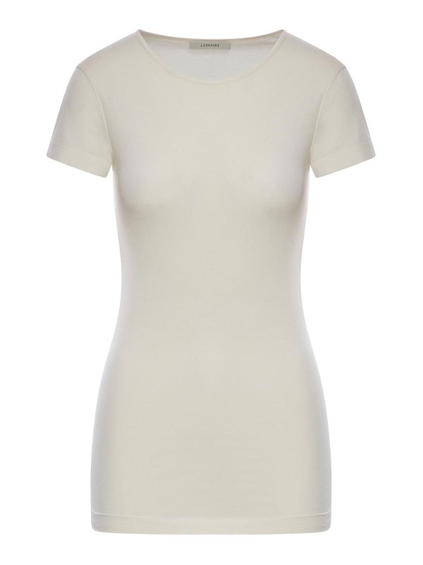 LEMAIRE: t-shirts - Fitted T-Shirt