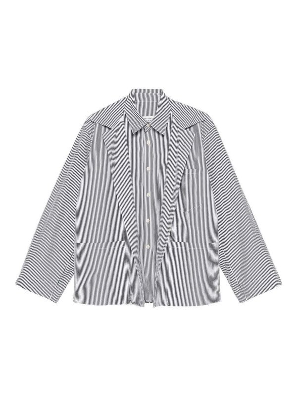 Maison Margiela: Casualjacken - Casualjacke - Blau