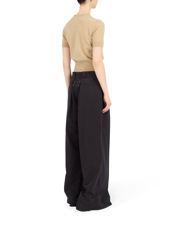 Pantaloni con pieghe shop online: Maison Margiela