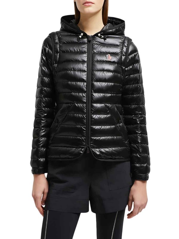The Best Shops MONCLER: Kurze Daunenjacken - Daunenjacke - Schwarz