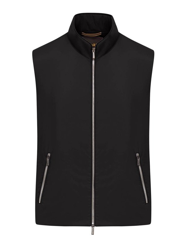 MOORER: ダウン・ハイテクジャケット - ダウンジャケット - 黒