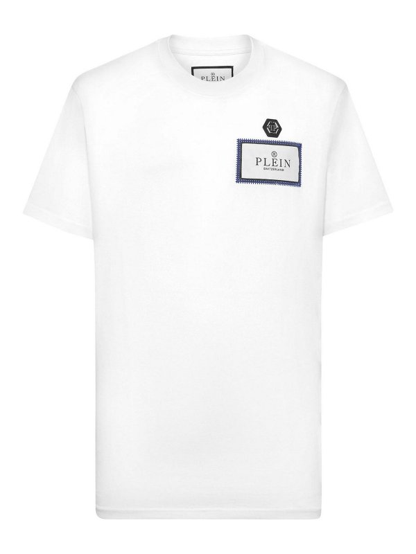PHILIPP PLEIN: t-shirts - T-Shirt With Application