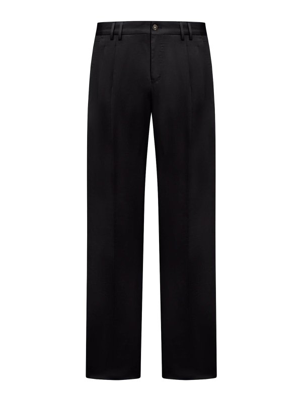 PT TORINO: カジュアルトラウザー - カジュアルパンツ - 黒