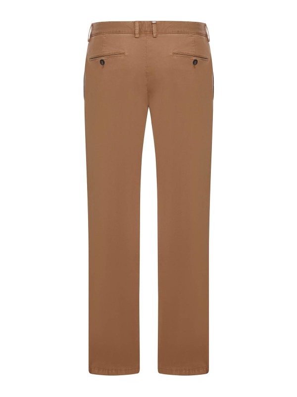 PT TORINO: pantaloni casual online - Pantaloni di cotone in forma slim