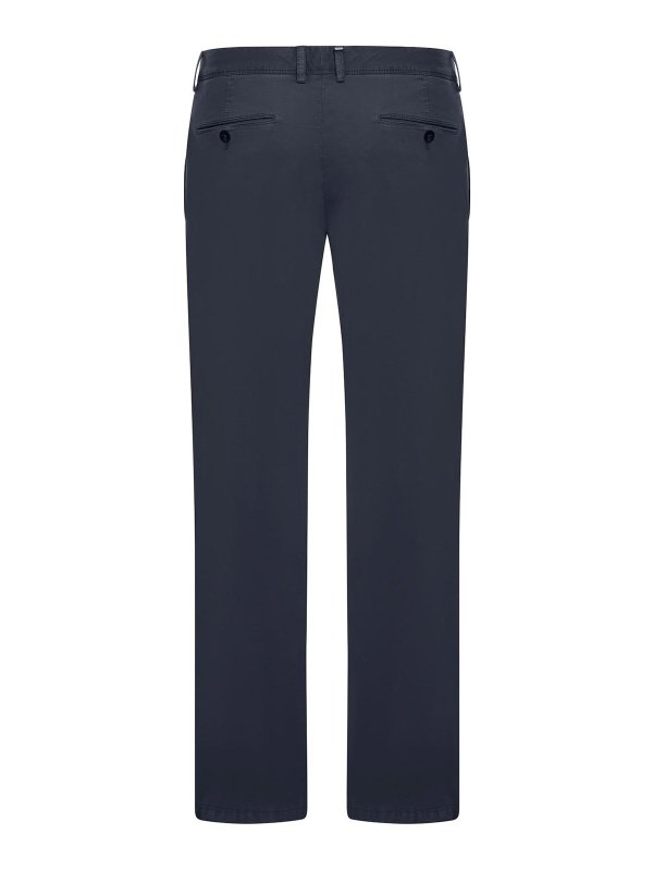 PT TORINO: Pantalons casual online - Pantalons Décontractés - Bleu