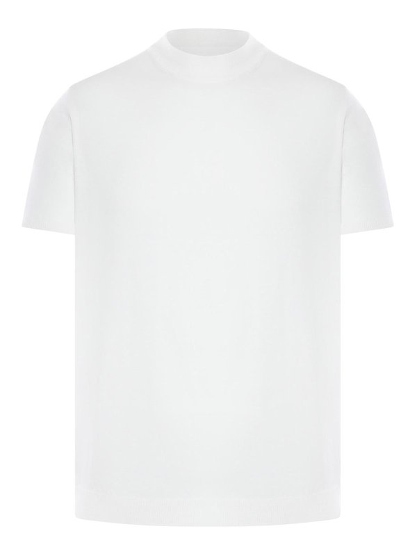 ROBERTO COLLINA: t-shirts - Knitted T-Shirt