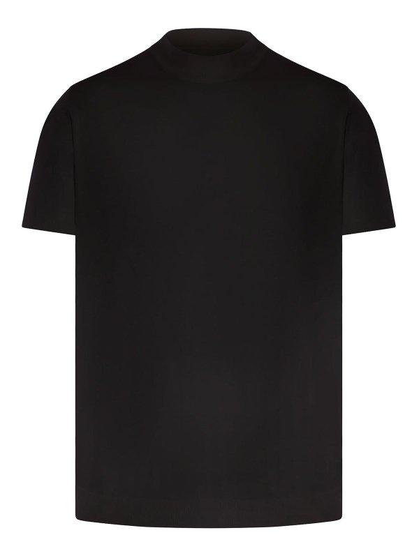 ROBERTO COLLINA: T-shirts - T-Shirt - Schwarz