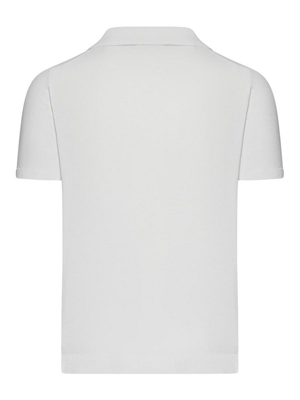 ROBERTO COLLINA: Poloshirts online - Poloshirt - Weiß