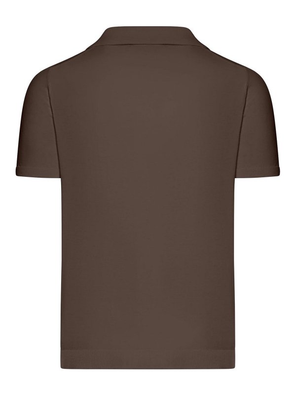 ROBERTO COLLINA: Polos online - Polo - Marrón