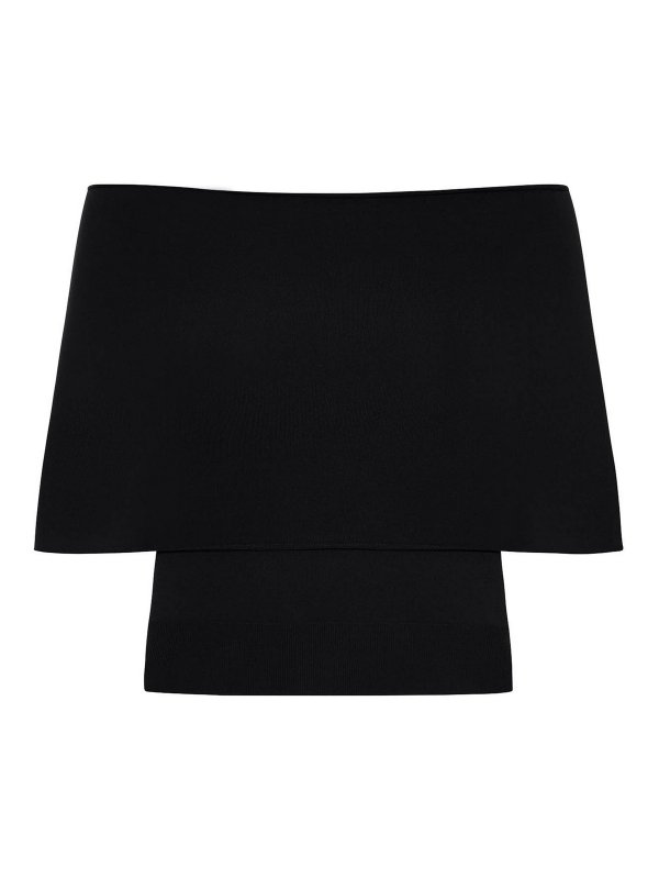 ROBERTO COLLINA: boat necks - Boat Neck Sweater In Viscose