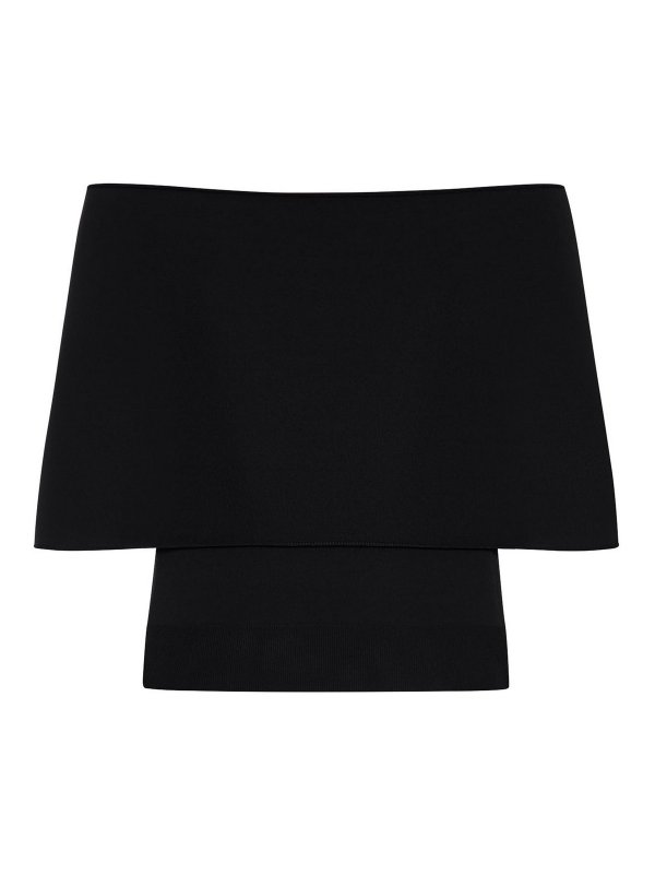 ROBERTO COLLINA: boat necks online - Boat Neck Sweater In Viscose