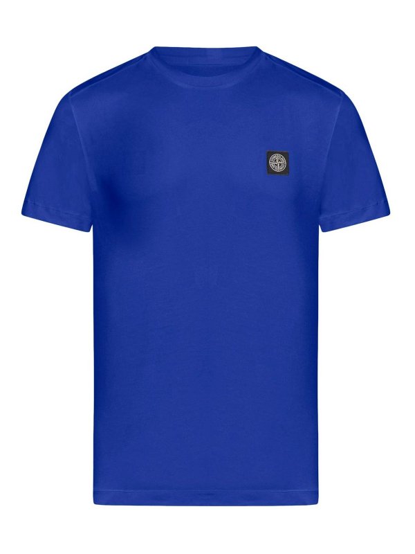STONE ISLAND: t-shirts - Slim Fit Short Sleeve T-Shirt