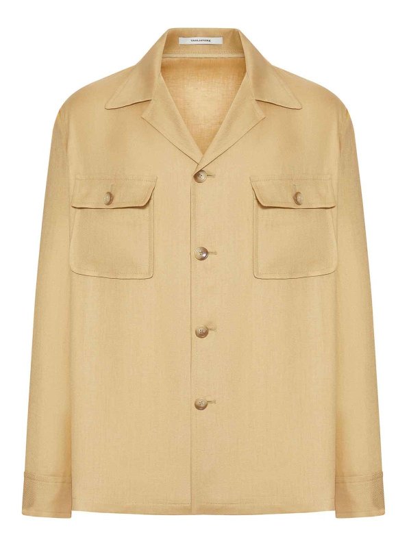 TAGLIATORE: シャツ - シャツ - ライトベージュ