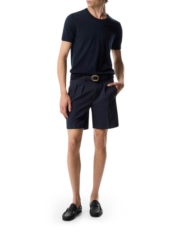 TOM FORD: Tailored & Formal trousers online - Fluid Poplin Tailored Shorts
