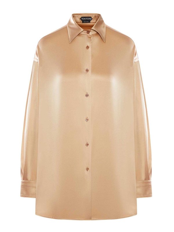TOM FORD: Blouses - Blouse - Couleur Chair