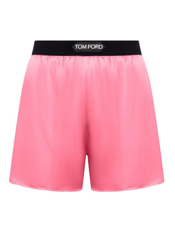 TOM FORD: トラウザーショーツ - ショートパンツ - ヌードカラー