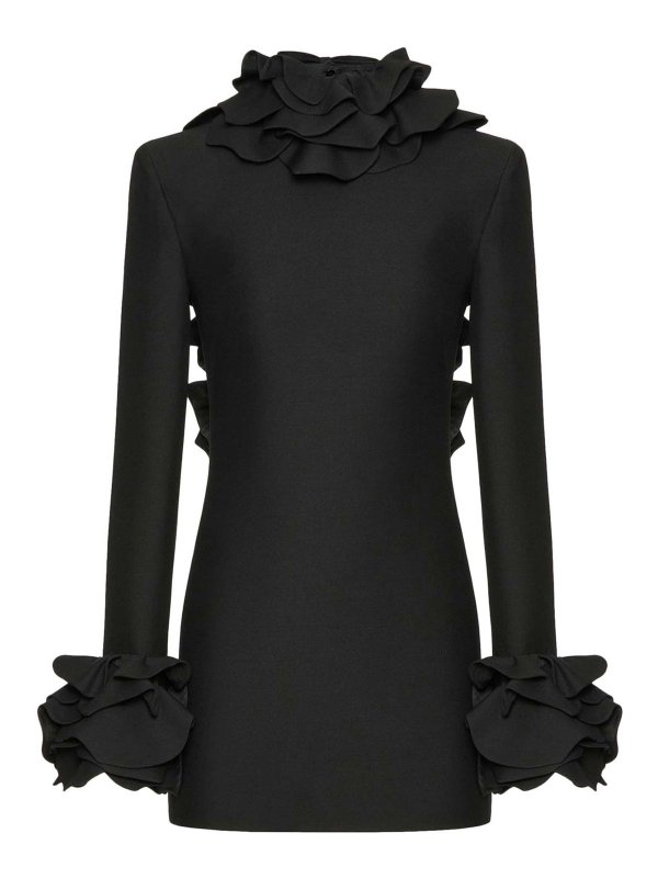 VALENTINO GARAVANI: Robes courtes - Robe Courte - Noir