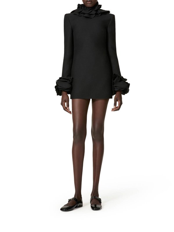 VALENTINO GARAVANI: Robes courtes online - Robe Courte - Noir