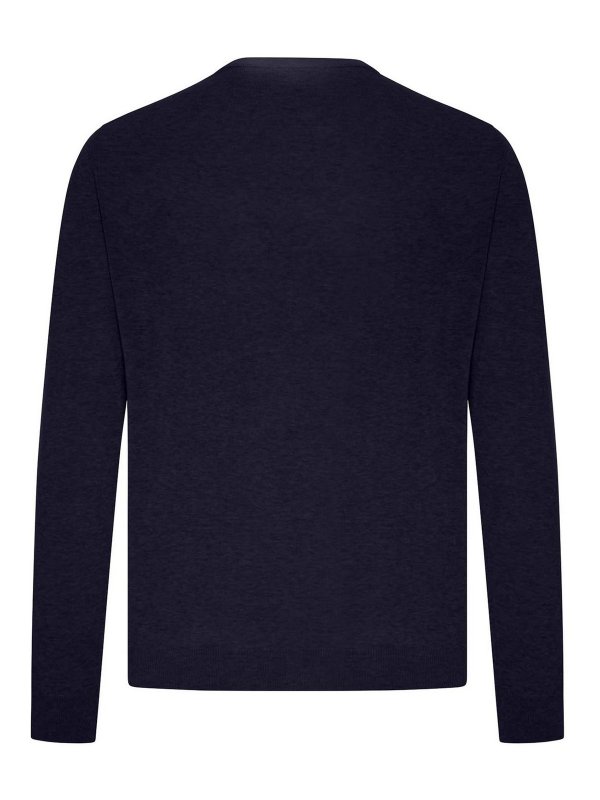 ZANONE: Pull col rond online - Pull Col Rond - Bleu