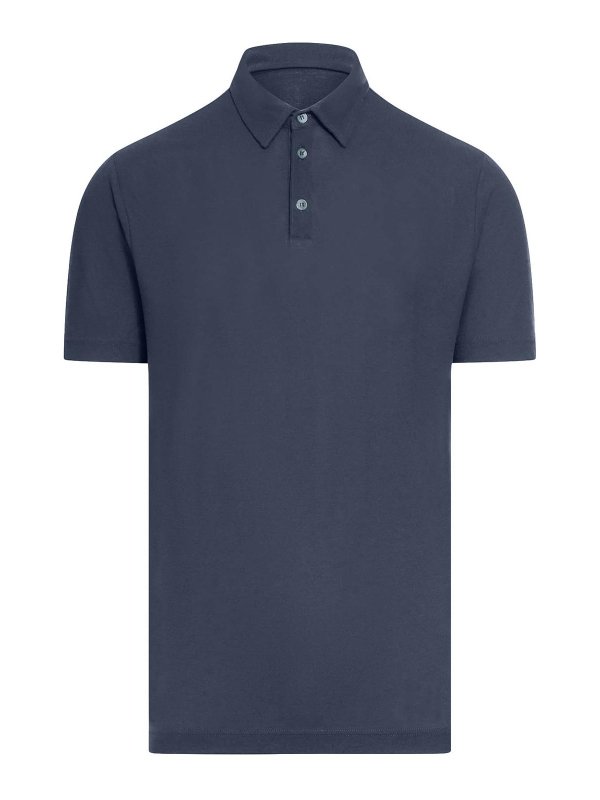 ZANONE: Poloshirts - Poloshirt - Grau