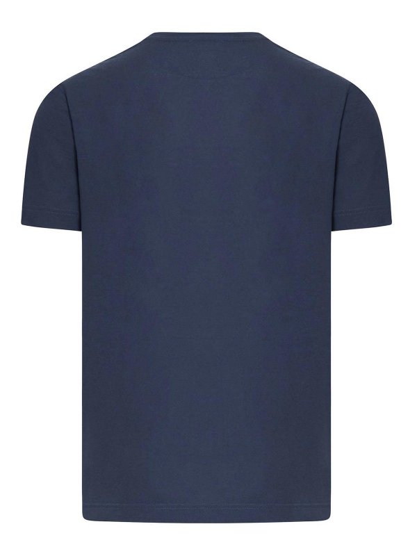 ZANONE: T-shirts online - T-Shirt - Blau