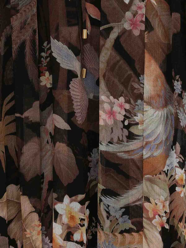 ZIMMERMANN buy online Knielanges Kleid - Bunt